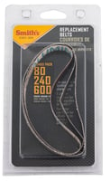 Smiths Products 50949 Replacement Belts  Cordless Knife  Tool Sharpener Fine/Medium/Coarse Diamond Sharpener  3 Belts | 027925509494