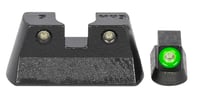 Meprolight USA 477773111 HyperBright  Green Tritium Green Outline Front SightGreen Tritium Black Outline Rear Sight CZ 75/82/83/85 | 810013521368