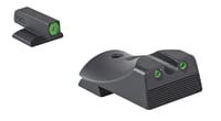 Meprolight USA 412183111 HyperBright  Green Tritium Green Outline Front SightGreen Tritium Black Outline Rear Sight Kimber 1911 Slant | 810013522259