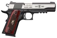 BROWNING 1911380 BLACK LABEL MEDALLION COMPACT 3.58 Inch RAIL | .380 ACP | 023614850991