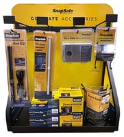 SnapSafe 77500 Safe Top Display  Yellow Countertop | 842631100502