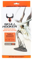 Skullhooker SKHTHASSYBRN Table Hooker Mounting Kit Counter Top Steel Brown Small/MidSize Game | 856643002075