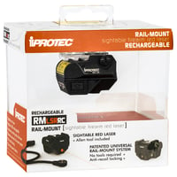 iProtec IPRSPS0002 RMLSR RC RailMount Red Laser  Black | 645397001782