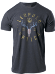 Leupold 179144 American Whitetail  Charcoal Gray Cotton/Polyester Short Sleeve 2XL | 030317025496