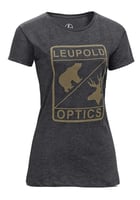 Leupold 170559 L Optics Womens Graphite Cotton/Polyester Short Sleeve Medium | 030317009458