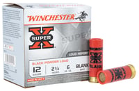 Winchester Ammo XBP12W Super X Blank 12 Gauge 2.75 Inch 25 Per Bx/ 10 Case  | 12GA | XBP12W | 020892004245