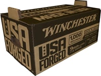 Winchester Ammo WIN9SK USA Forged 9mm Luger 115 gr Full Metal Jacket 1000 Per Box/ 1 Case | 00020892225268