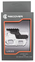 Recover Tactical UR2001 Brace Upper Rail  Black 20/20 Series Stabilizer | 7290018561003