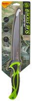 Smiths Products 51209 Mr. Crappie Slab Sticker 7 Inch Fixed Fillet Plain 420HC SS Blade Gray/Green TPE Handle Includes Sheath | 027925512098