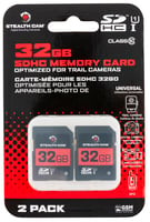 STEALTH CAM SDHC MEMORY CARD 32GB 2PK SUPER SPEED CLASS 10 | 888151027264