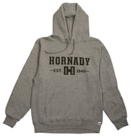Hornady 99595XL Hornady Hoodie  Gray Long Sleeve XL | 090255718003