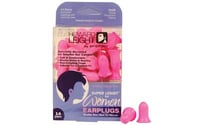 SUPER LEIGHT FOR WOMEN FOAM EARPLUG 14PKSuper Leight Earplugs for Women Pink - NRR 30dB - 14 pairs - Specially designedfor smaller ear canals - Unique bell shape is contoured like the ear canal - Low-pressure polyurethane foam adjust for custom fit - Includes a carrying case-pressure polyurethane foam adjust for custom fit - Includes a carrying case | 033552017578
