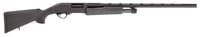 Escort HEFH20280501 Field Hunter  Full Size 20 Gauge Pump 3 Inch 41 28 Inch Black Vent Rib Barrel, Black Anodized Aluminum Grooved Receiver, Fixed Black Synthetic Stock, Right Hand | 817461014664