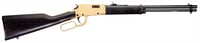 Rossi RL22181WDGLD2 Rio Bravo  22 LR 151 18 Inch Polished Black Barrel, Gold Finish Rec, Black Hardwood Stock | .22 LR | 754908255900