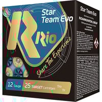 Rio Star Team Training 12ga Target Load 2.75 inch Shotgun Shells  7.5  1 oz.  1200 fps  25rd Box |12GA | 8435101634984