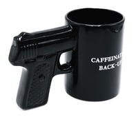 Caliber Gourmet CBGM1049 Caliber Gourmet Gun Mug Black Ceramic Pistol | 024718513522