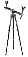 BogPod 1100473 Fieldpod Max Tripod with Black Finish, Spike Feet, Carry Strap, Bubble Level, Independent Leg Adjustment  2048 Inch Vertical Adjustment | 661120418474
