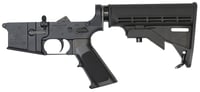 Bushmaster 0020005BLK M4 Lower Multi-Caliber Black Rec Black Polymer 6 Position Collapsible Carbine/A2 Pistol Grip for AR-15  | .223 REM 5.56x45mm NATO | 604206200297