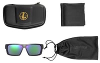 Leupold Switchback Shooting Glasses Matte Black with Emerald Mirror | 030317025779