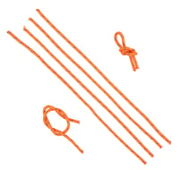 Allen 470 Flagging Cord  Orange Polyester Reflective 50 Long | 026509065050