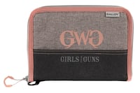 Girls With Guns 9072 Roses Are Gold  Gray w/Rose Gold Accents Polyester Holds Handgun | 026509064657
