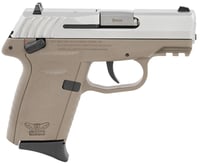 SCCY CPX1TT PISTOL GEN 3 9MM 10RD SS/FDE MANUAL SAFETY | 9x19mm NATO | 810099570267