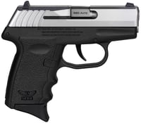  InchSCCY CPX3 SubCompact Pistol  Stainless / Black  .380 Auto  3 Inch Inch Barrel  10rd  No External Safety Inch | 810099570601