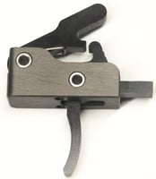 Bowden Tactical J13489 Parametric  DropIn Curved Trigger with 3.504 lbs Draw Weight  Black Nitride Finish | 810030621126
