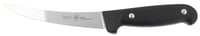 Templar Knife K6BBK362 Boning  6 Inch Fixed Plain RWL34 Damasteel Blade/5 Inch Black G10 Handle | 093674825604