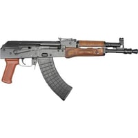 Pioneer Arms AK0031C Hellpup  7.62x39mm 11.73 Inch 301 Black Rec/Barrel Brown Polymer Grip  Handgaurd Right Hand  | 7.62x39mm | 850036821328