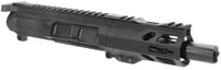 TacFire BU9MM4 Pistol Upper Assembly  9mm Luger 4 Inch Black Nitride Barrel 7075T6 Aluminum Black Anodized Receiver MLOK Handguard for ARPlatform | 729205520242