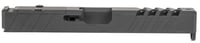 TacFire  Replacement Slide  40 SW Graphite Black Cerakote Stainless Steel with Optics Cut  Slide Ports for Glock 22 Gen3 | 686294505362