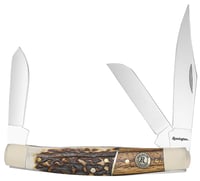 Remington Guide Stockman Folding Knife 3 Blades Brown | 047700156538