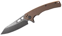Remington EDC Coping Folding Knife 4 Inch Blade Tan | 047700156644