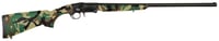 Charles Daly 930335 101  Full Size 20 Gauge Break Open 3 Inch 1rd 26 Inch Blued Steel Barrel  Receiver, Fixed Woodland Camo Synthetic Stock  | 20GA | 8053800945127