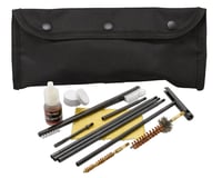 KleenBore POU302B Modular Cleaning Kit MultiCaliber Handgun/Rifle Bronze/Nylon Bristles Black Nylon Case | 026249000311