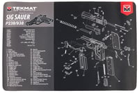 TekMat TEKR17SIGP238 Sig Sauer P238 Cleaning Mat Sig P238 Parts Diagram 11 Inch x 17 Inch  | NA | 612409971067