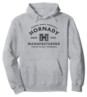 Hornady 99598M Accurate, Deadly, Dependable  Gray Long Sleeve Medium | 090255721102