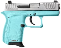 Diamondback DB0100E092 DB380 Gen4 MicroCompact Frame 380 ACP 61, 2.80 Inch Stainless Steel Barrel, Nickel Boron Serrated Stainless Steel Slide, Mint Polymer Frame w/Beavertail  Grip | .380 ACP | 810035753358