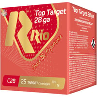 Rio Ammunition STV288 Top Target Field Load 28 Gauge 2.75 Inch 3/4 oz 8 Shot 25 Per Box/ 10 Cs | 008435101621