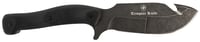 Templar Knife HBK321 Reagan Field Dressing 4.60 Inch Fixed Gut Hook Plain Powder Coated D2 Steel Blade/ 4.55 Inch Black G10 Handle | 093674826403