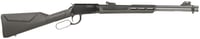 Rossi RL22W201SY Rio Bravo  Lever Action 22 WMR 121 20 Inch Round Barrel, Black, Polished Rec/Barrel, Synthetic Stock, Fiber Optic Sights | .22 WMR | 754908297702