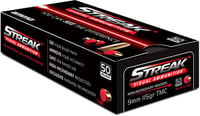 STREAK 9MM 115GR TMC 50/1000 | 9x19mm NATO | 818778023479