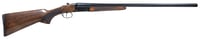 Pointer FT61228 Side By Side  12 Gauge 3 Inch 2rd 28 Inch, Blued Barrel/Rec, Fixed Walnut Stock 12GA | 682146891737