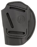 1791 Gunleather 3WH6SBLA 3Way  IWB/OWB Size 06 Black Leather Belt Loop Fits Beretta 92 Fits Walther PPQ Fits Sig P320 Ambidextrous Hand | 810102210463