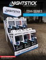 Nightstick CTD08 Counter Display  12 TSM Weapon Light w/Green Laser | 017398808580