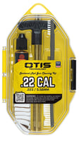 Otis FGSRS22 .22 Cal Cleaning Kit For Rifle  Pistol .22 Cal/.223 Cal/5.56mm Yellow Plastic Box Case | 014895007969