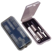 MTM Choke Tube Case for 6 Extended or 9 Standard Tubes Clear Smoke | 026057000411