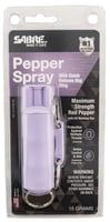 Sabre HC14LV02NY Pepper Spray Hard Case Red Pepper Lavender Includes Key Ring | 023063107905