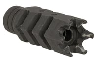 ATI Outdoors A5102251 Shark Muzzle Brake  Black Oxide Steel with 1/2 Inch-28 tpi Threads for .223 Cal/5.56 AR-15 | 758152771094